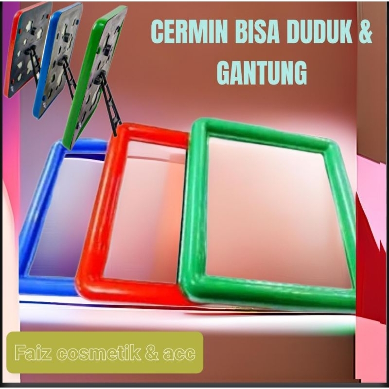 Cermin Gantung / Cermin Duduk Penny 16×14cm