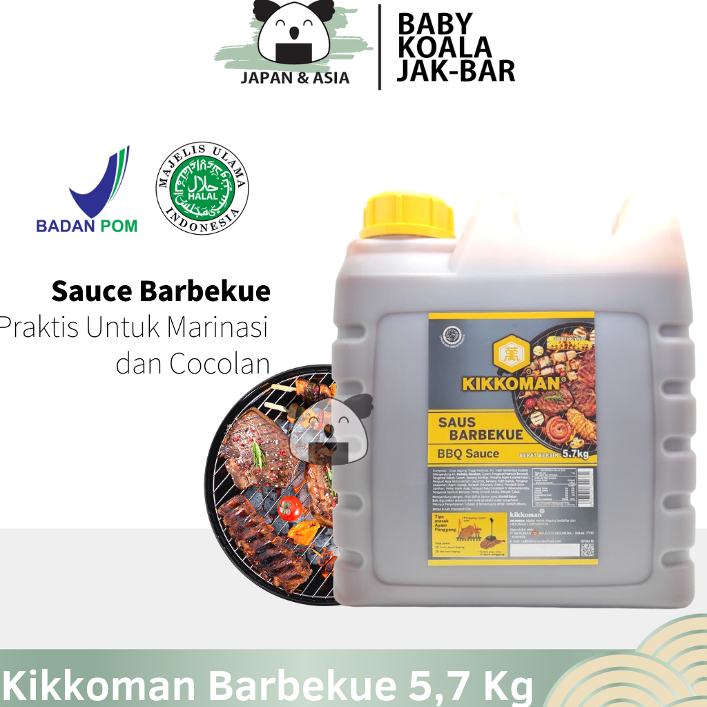 

KIKKOMAN Honey Barbeque 5,7 Kg Halal..