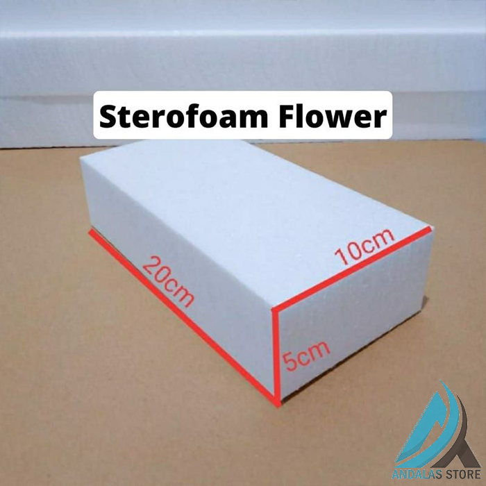 Busa sterofoam Oasis Bunga Floral foam / Oasis Sterofoam / Oasis Buket bunga tambahan packing / Busa