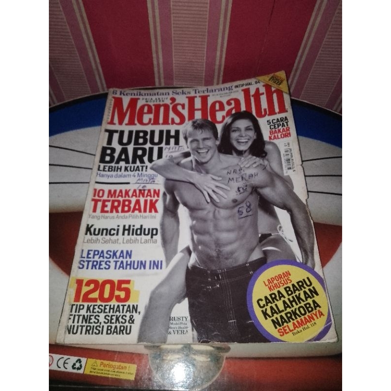 MAJALAH MEN'S HEALTH JANUARI 2008