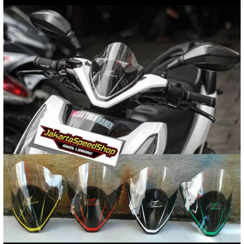 VISOR VARIASI VARIO 125 VARIO 150 LED 2018 BARANG SESUAI FOTO