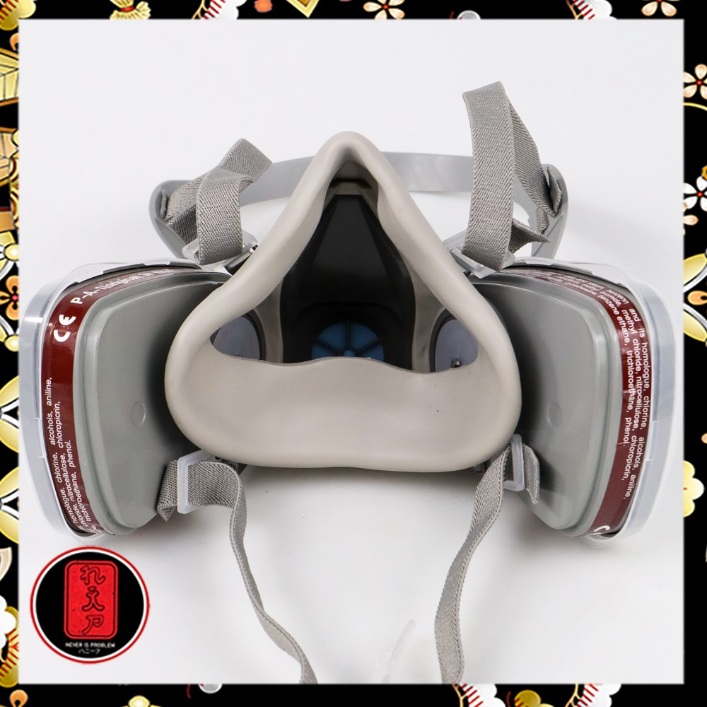 SICCO Masker Gas Respirator - 6200 - Gray