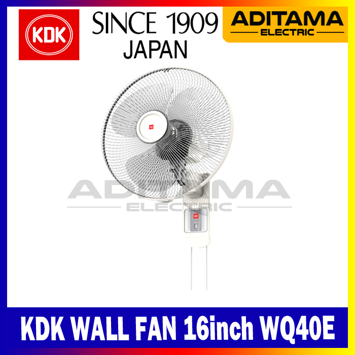 KDK WALL FAN 16inch 2 Tali WQ40E/ KDK KIPAS ANGIN TEMBOK 16&quot; WQ-40E
