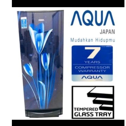 KULKAS AQUA AQR-D190 LB