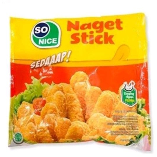 

So Nice Nugget Stick 500gr Naget Ayam Stik