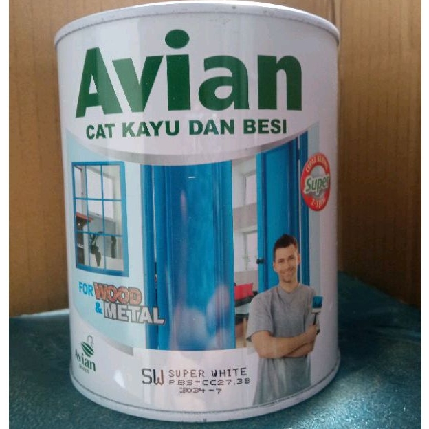 Cat Avian Cat Kayu Cat Besi 1 Kg Pink