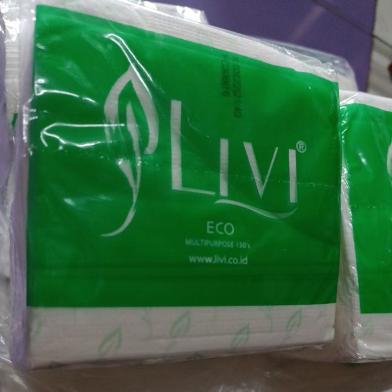 TISU LIVI POP, TISU TAHU ISI 60 PCS SATU DUS. SAMEDAY/ INSTANT