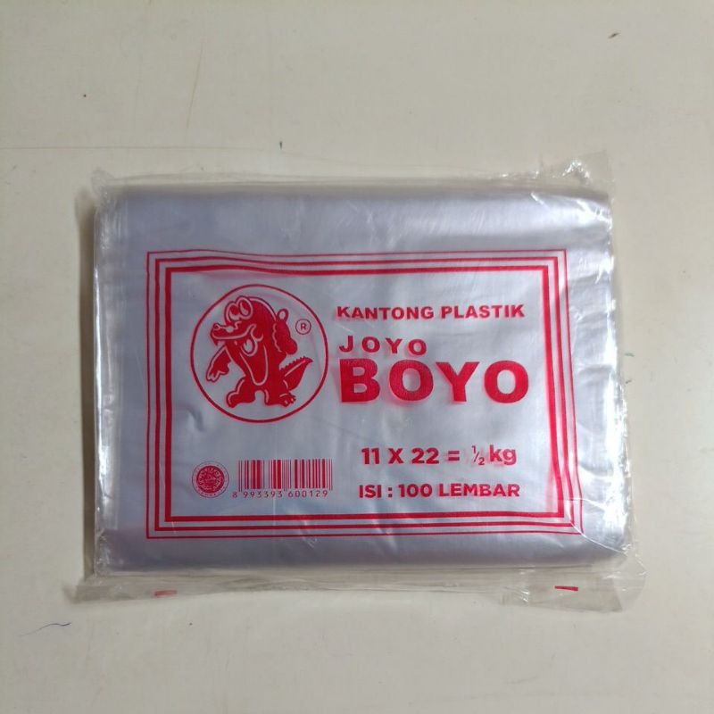 Plastik PP/ Bening 1/2kg Joyo Boyo