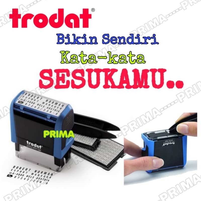 

BIKIN STEMPEL SESUKAMU / TRODAT PRINTY TYPO
