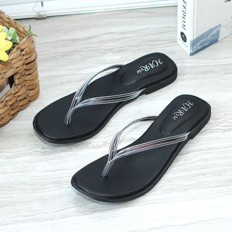 Sandal Teplek 2cm Wanita Dewasa Jepit / HR 022