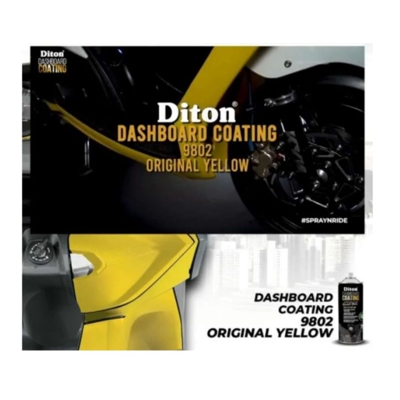 DASHBOARD COATING ORIGINAL YELLOY NO 9802 DITON PREMIUM BODY KASAR MOTOR &amp; MOBIL 400CC