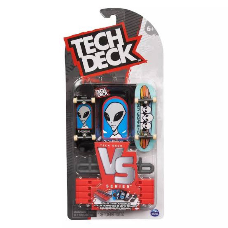 Tech Deck Vs Alien Workshop + Obstacle