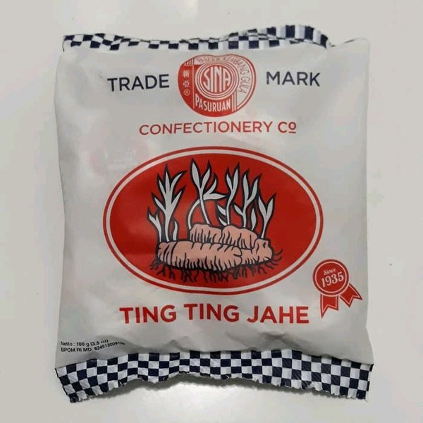 

Permen Ting ting jahe bag 100gr