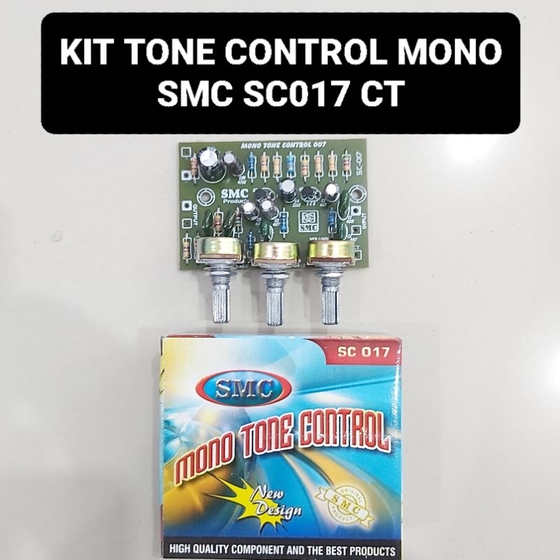 Kit Tone Control Mono SMC SC017 CT Tune 3 Potensio