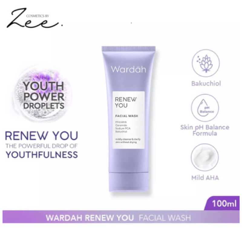 Wardah Renew You Facial Wash 100ml