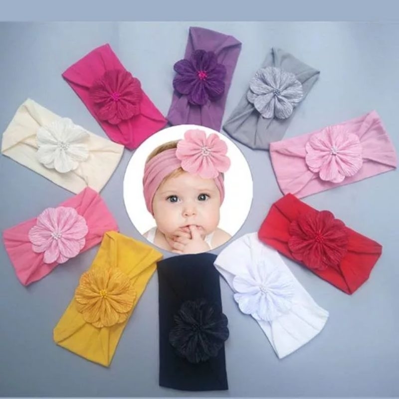 BANDANA BABY BUNGA KHEZIA(BRAC895)