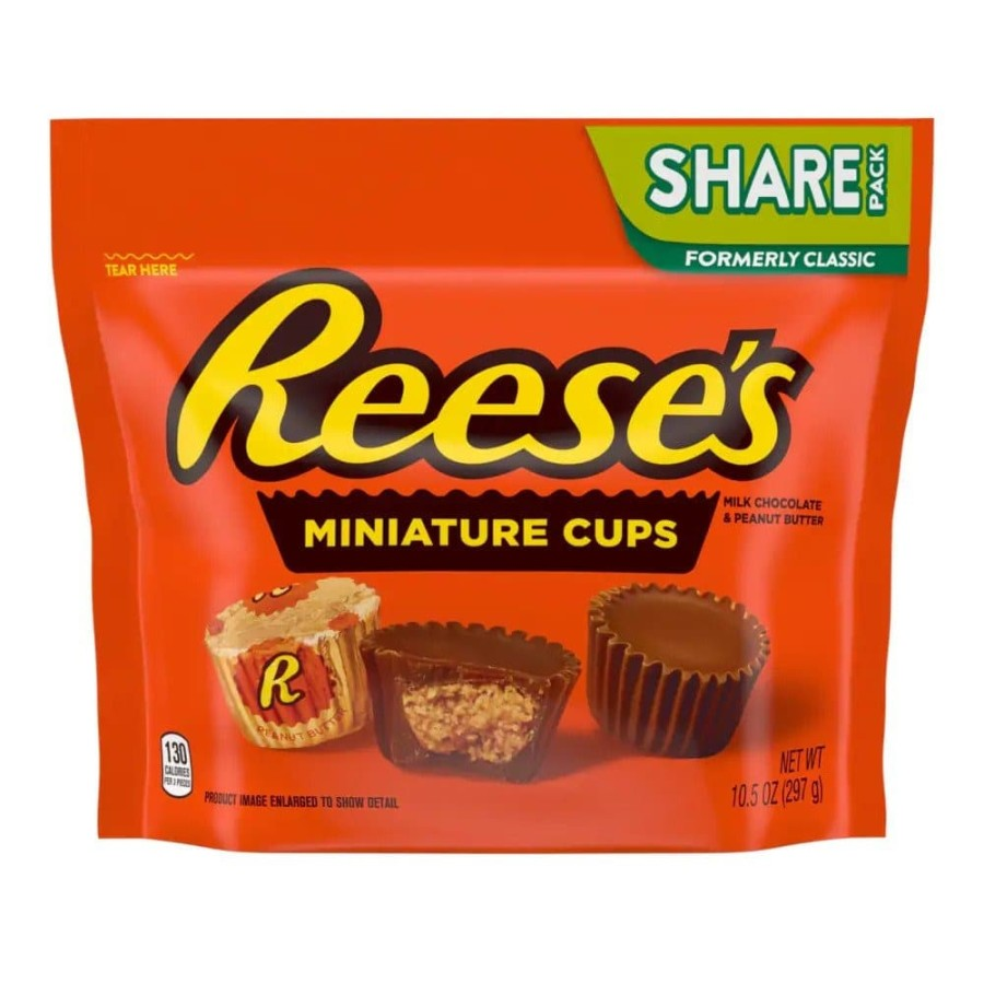 REESE'S Miniatures Milk Chocolate Peanut Butter Cups Share Pack 297 Gram