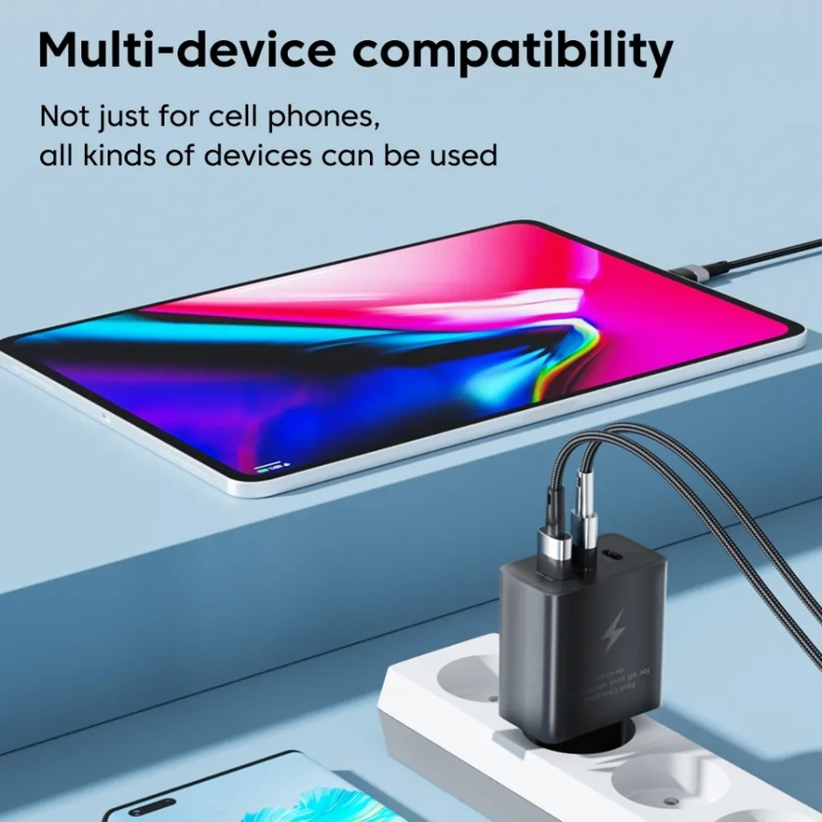 MH - Adaptor Samsung 65w PD Power Adaptor Trio Usb Ori