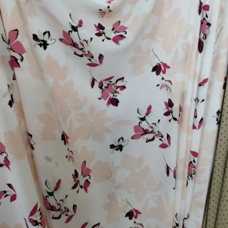 Kain crepe silk  | Bahan Ceruti Zara Crepe  ls - kain silk premium