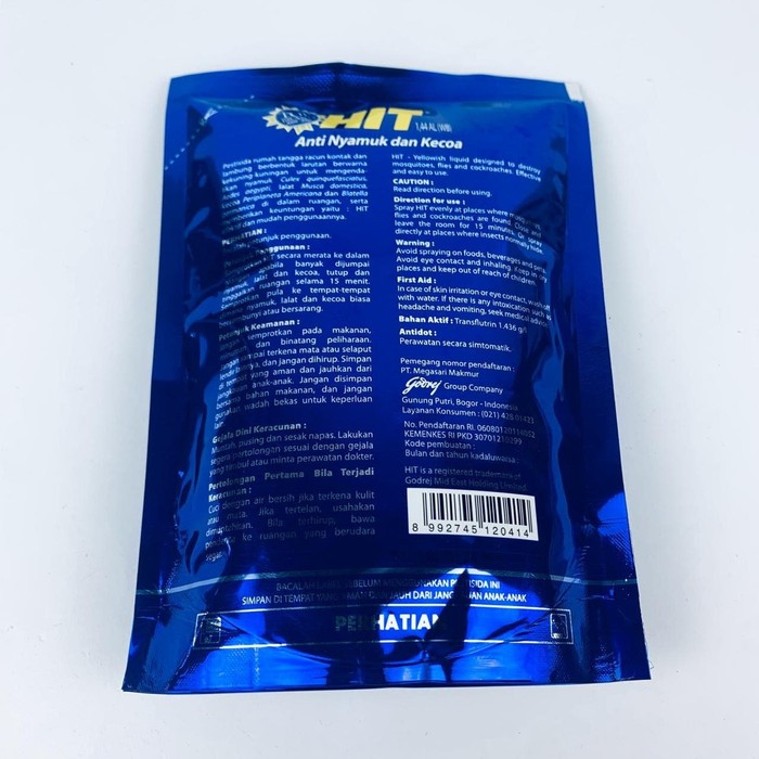HIT ANTI NYAMUK &amp; KECOA CAIR 360ML REFILL