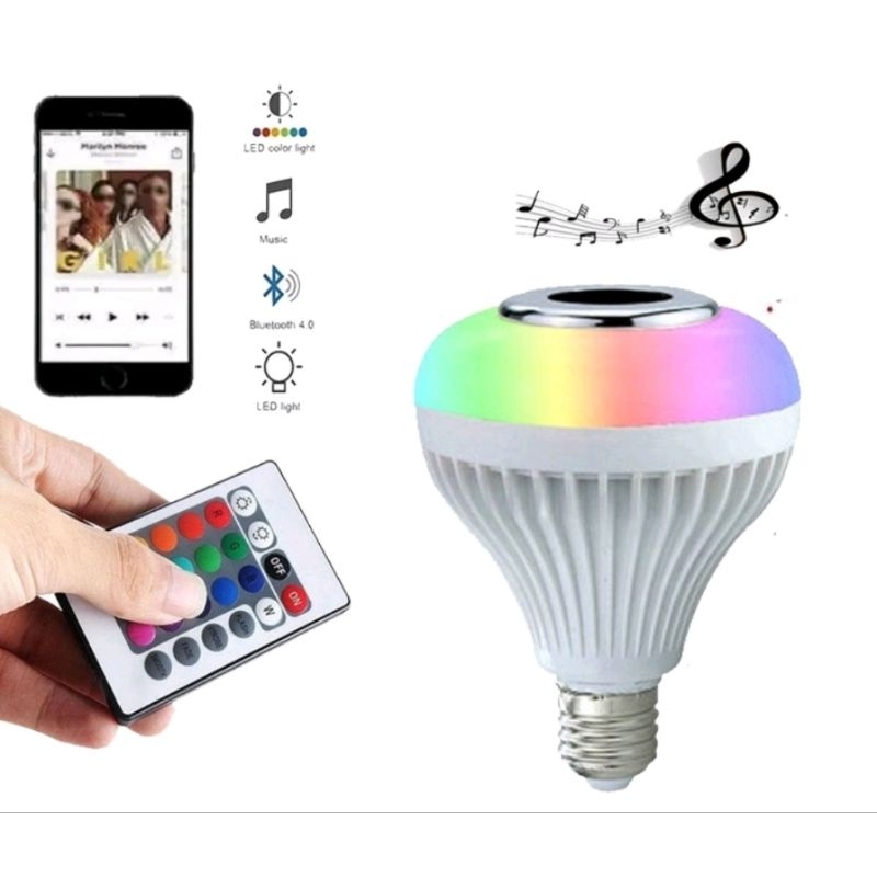 Lampu LED Berspeaker