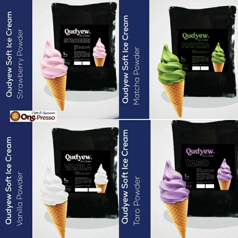 

Qudyew Soft Ice Cream " VANILLA