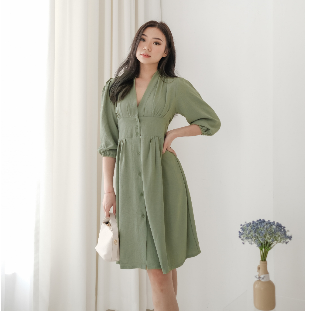 [TAVIA] AERI DRESS / DRESS WANITA / DRESS KOREA