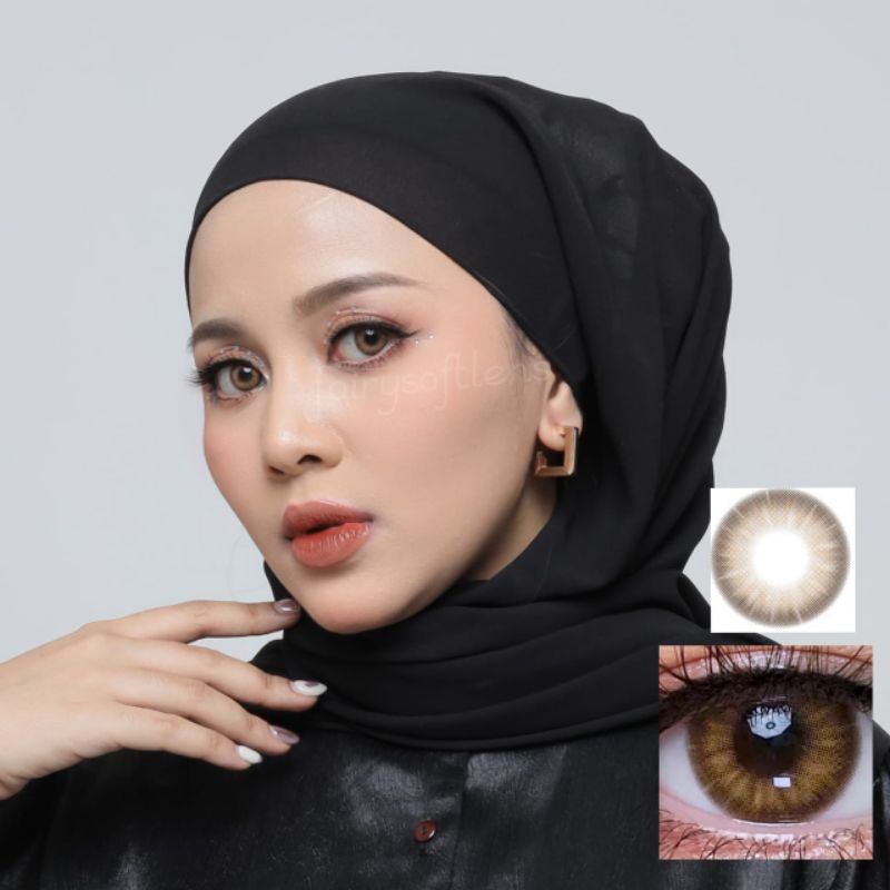 SOFTLENS LUX ANGEL FRENCH BROWN / KONTAK LENSA