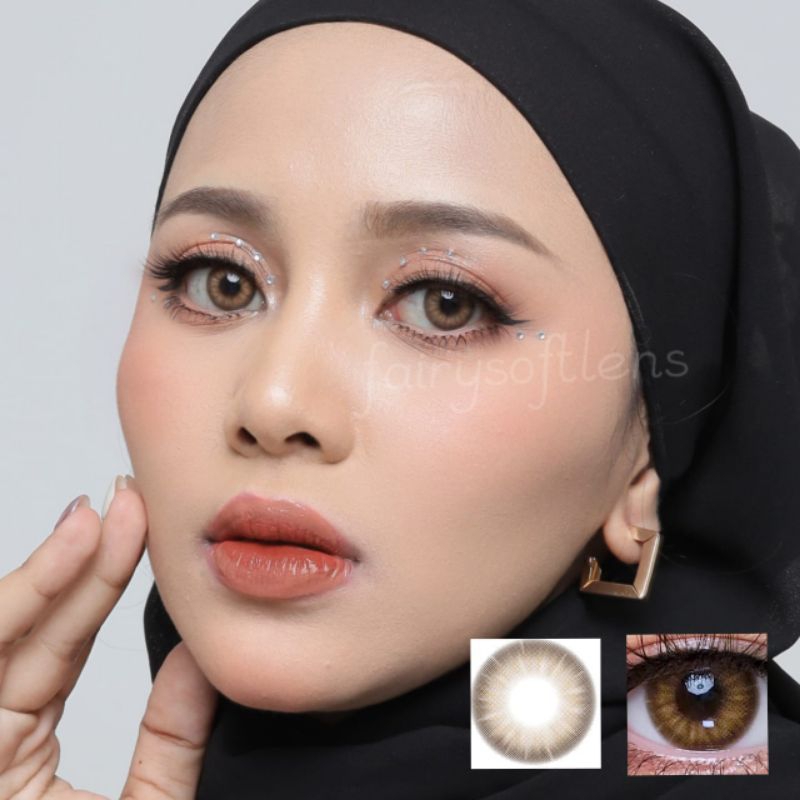 SOFTLENS LUX ANGEL FRENCH BROWN / KONTAK LENSA