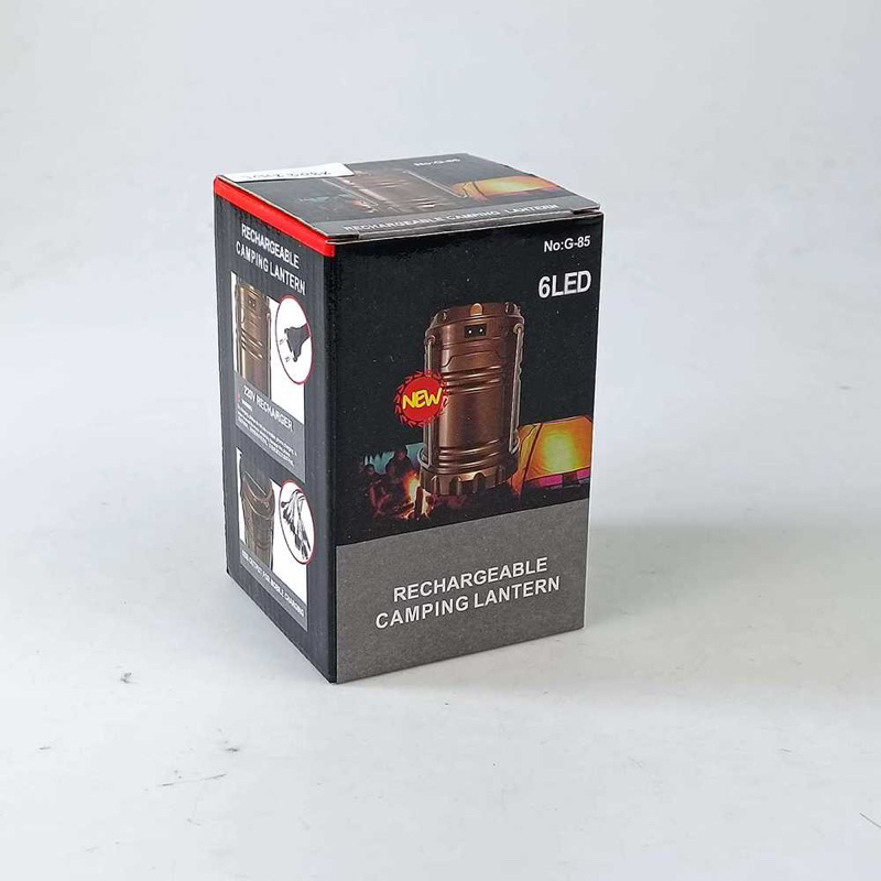 [OBRAL RIJEK] Lampu Lentera Emergency Tenaga Solar 12W - G-85