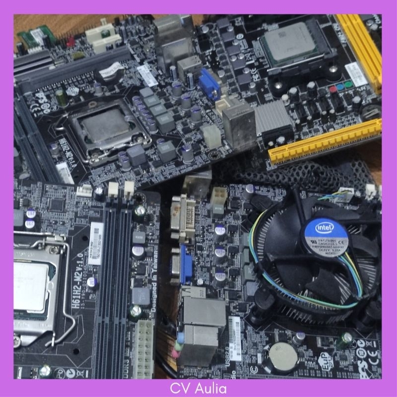 Motherboard ECS H61 & Processor I3 2100
