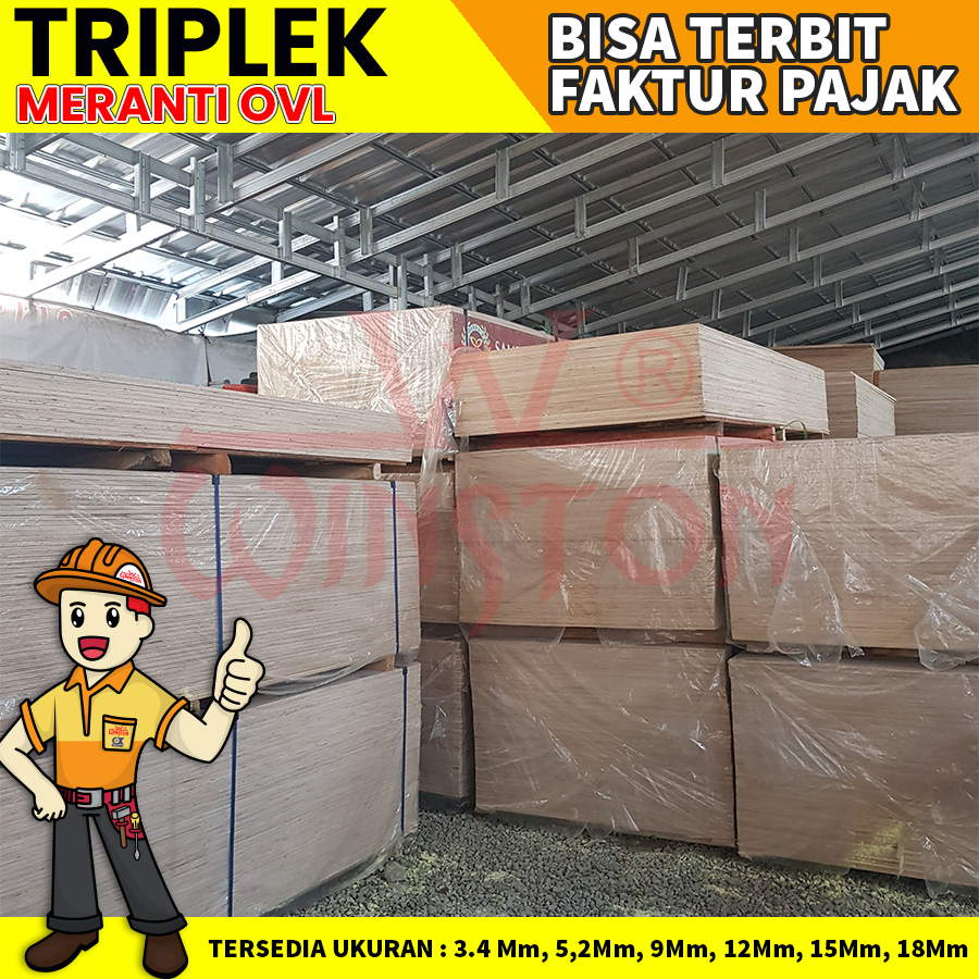 MULTIPLEK/ MULTIPLEK /TRIPLEK FULL MERANTI  3 mm 5 MM 9 MM 12MM 15 MM 18 MM OVL/90079-84