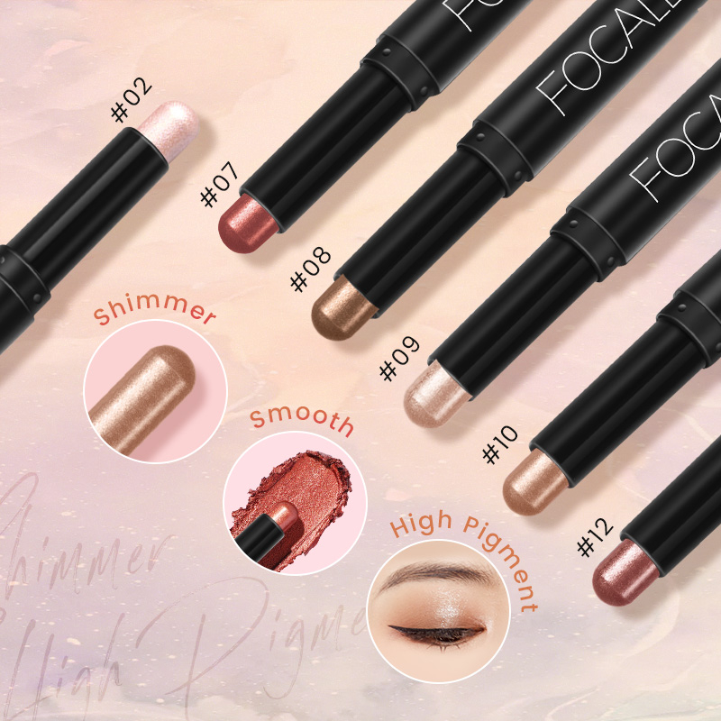 FOCALLURE Eyeshadow Pen Cream Shimmer Single Eyeshadow Pencil FA38