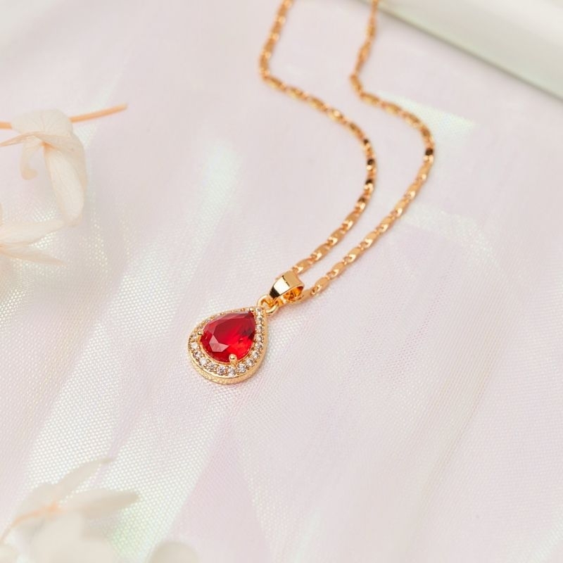 Liontin Kalung Emas Asli