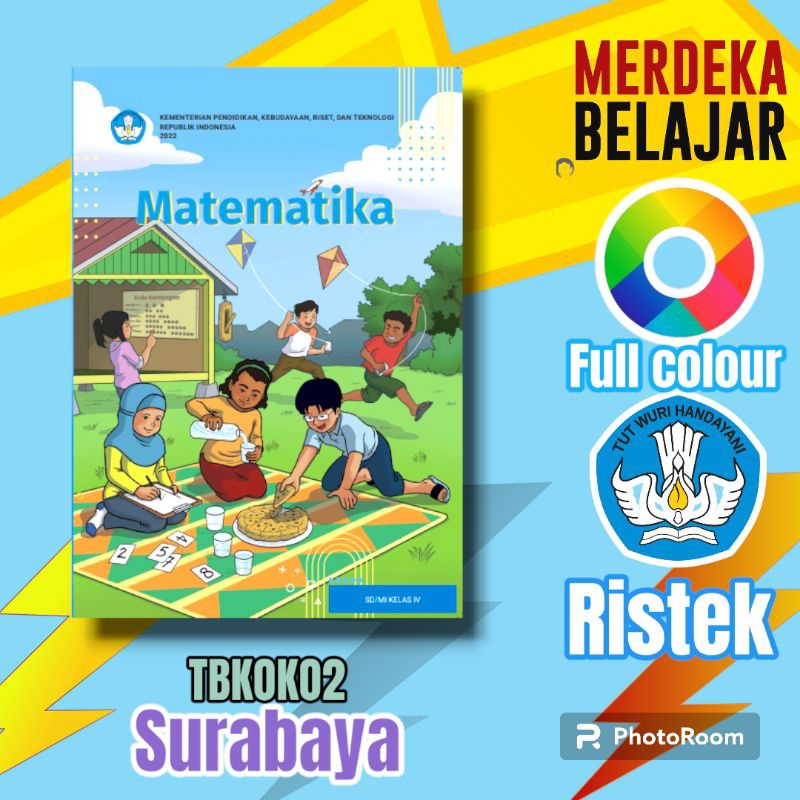 BUKU MATEMATIKA NEW SD KELAS 4 KURIKULUM MERDEKA SEKOLAH PENGGERAK 2023