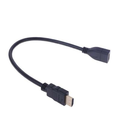 Kabel HDMI Extension 30cm / 0.3m Male To Female Dongle Wifi Android Smart TV Termurah [MF]