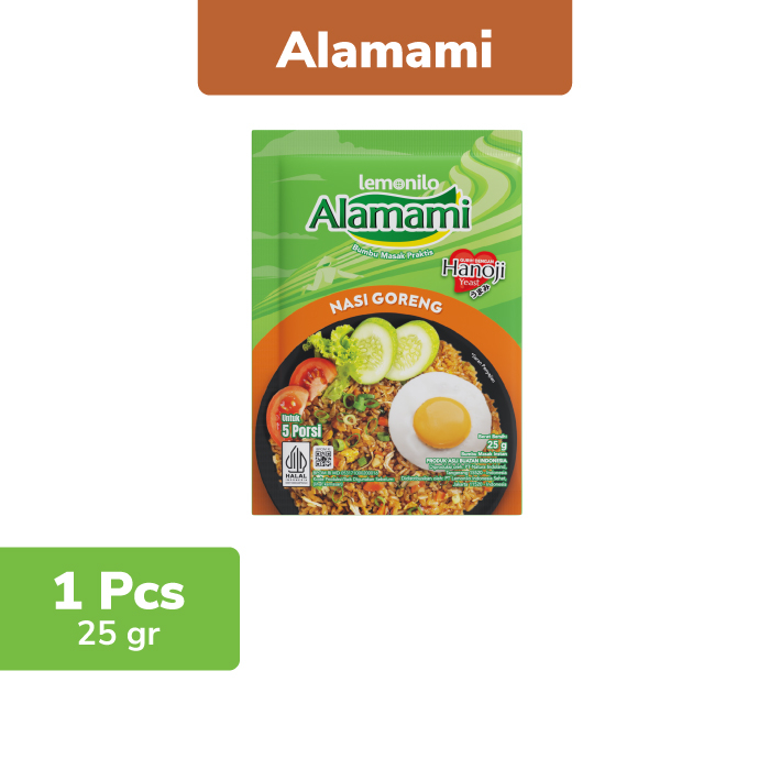 

Lemonilo Alamami Bumbu Masak Praktis Nasi Goreng 25g