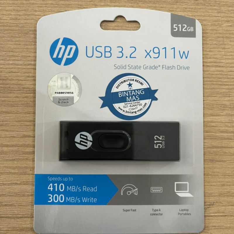 Flashdisk Hp X911W 512Gb