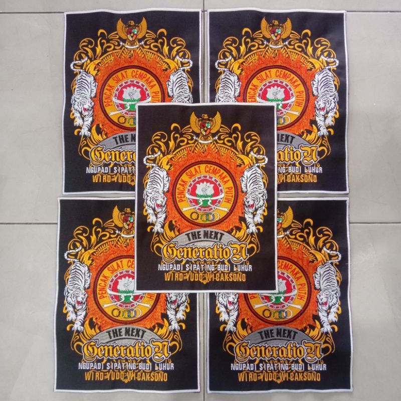 BED BORDIR PUNGGUNG PSCP - GENERASI