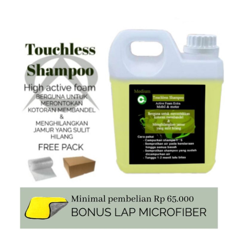 Shampo touchless (medium) Cuci tanpa sentuh (1Liter)