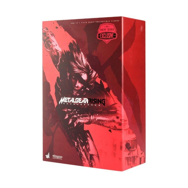 Hot Toys Raiden Inferno Armor Exclusive Metal Gear Rising Revengeance Action Figure Toys Original