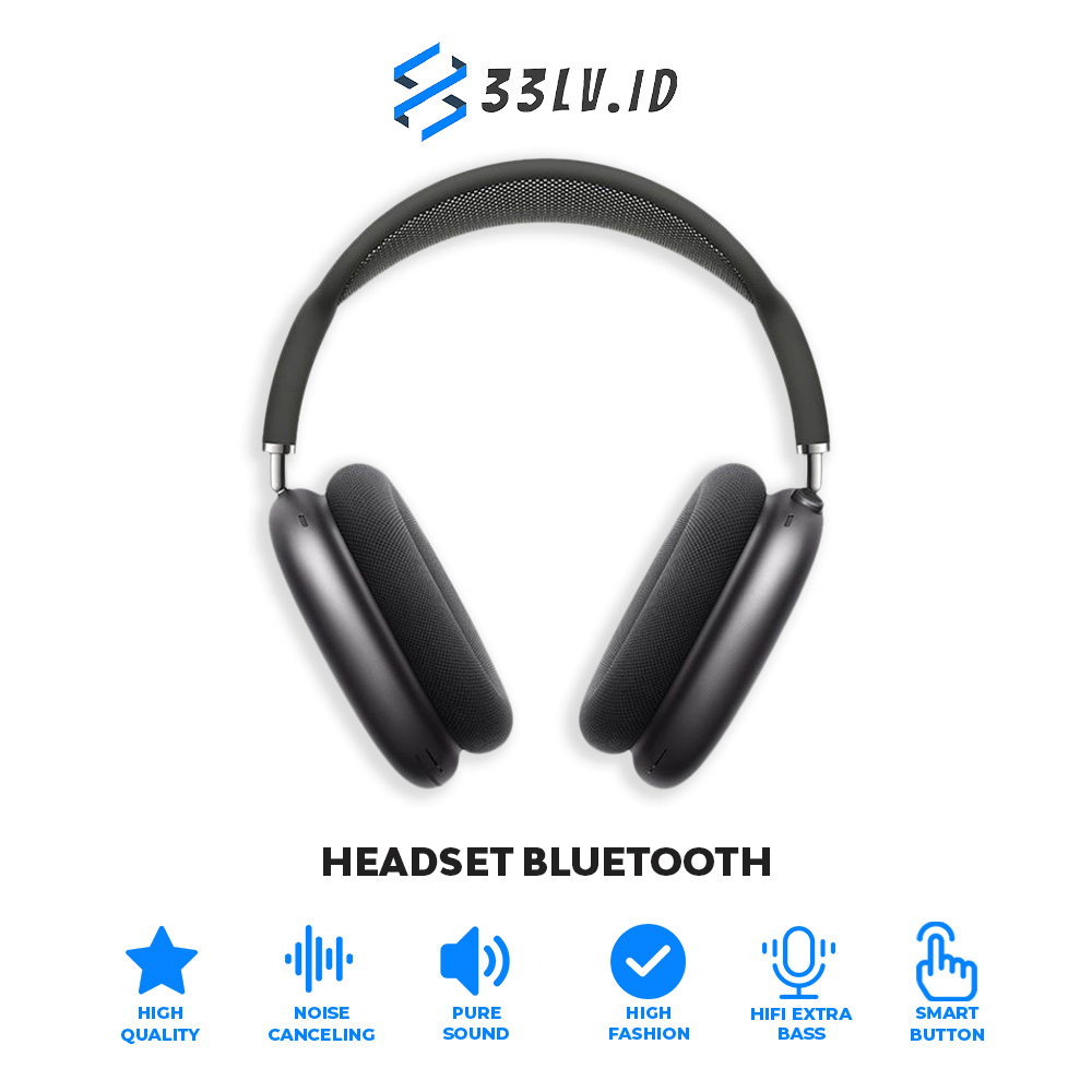 【33LV.ID】Headset Bluetooth STN - 01 Stereo Bass Wireless Headphone