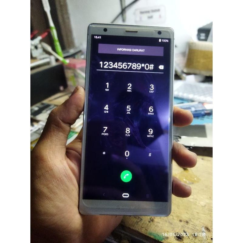 LCD ORI COPOTAN SONY XZ2