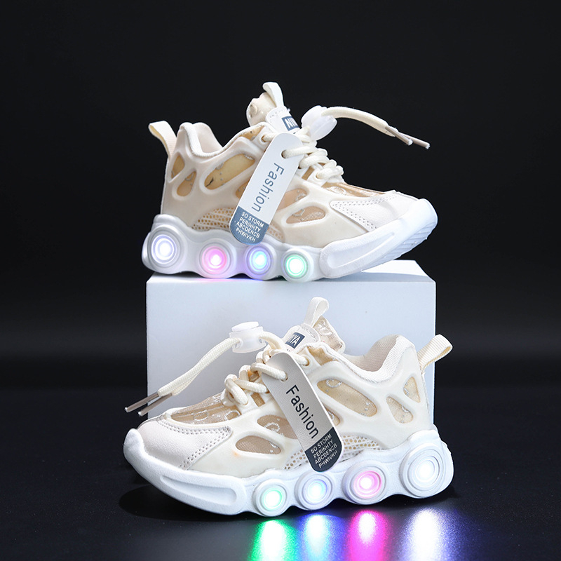 SEPATU LED ANAK SNEAKERS CIRCLE NEW MODEL