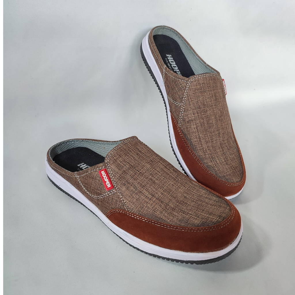 SANDAL SEPATU BUSTONG COWOK SENDAL SEPATU TUTONG SLOP PRIA FORMAL HOOPER