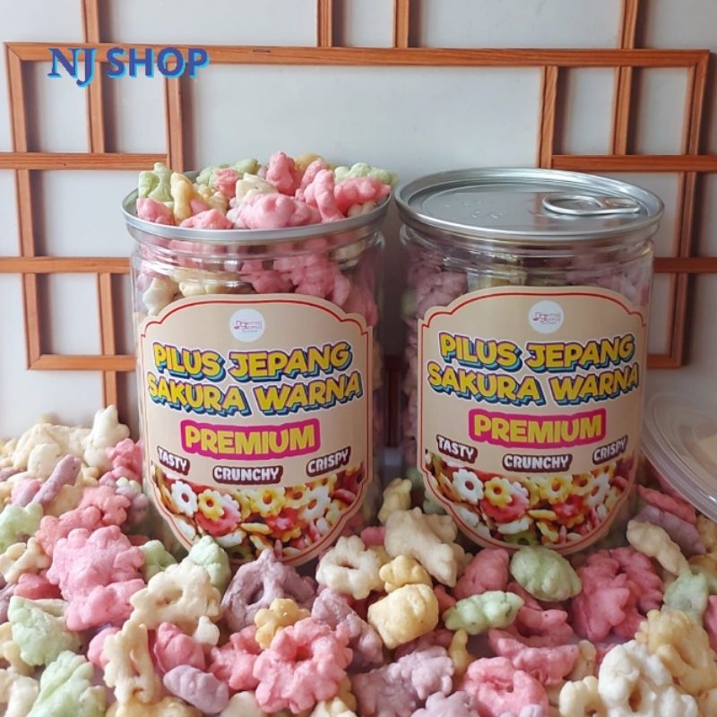 

[Snack Original] - Can Pilus Jepang Sakura Bunga Kembang Sakura Warna Kualitas Premium