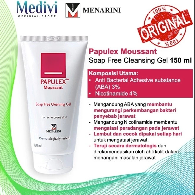 PAPULEX Moussant Soap Free Cleansing Gel 150 ml