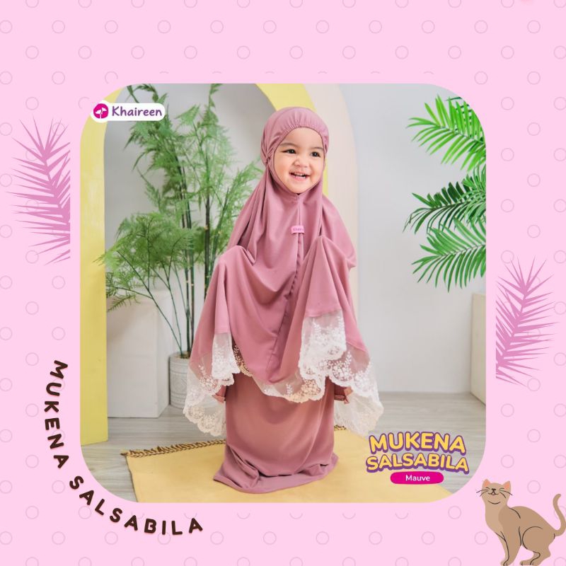 Mukena Anak Khaireen || Mukena Salsabila