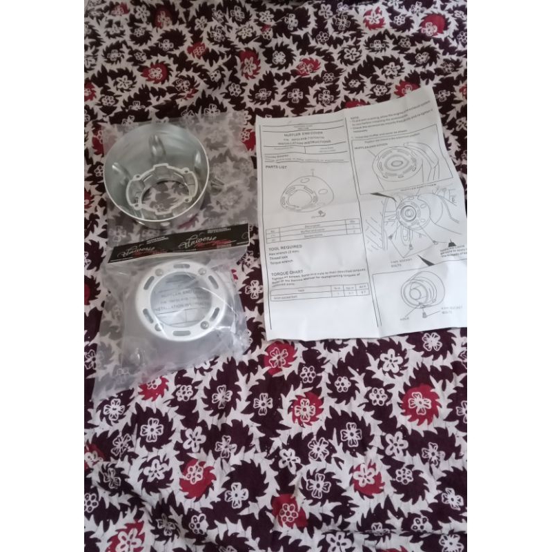 END MUFFLER ORIGINAL VIETNAM 7 BAUT .