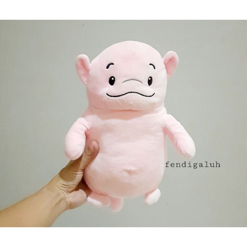 Boneka Wuba Monster Dimasis Pink Original Size 30 Cm/ Boneka Monster